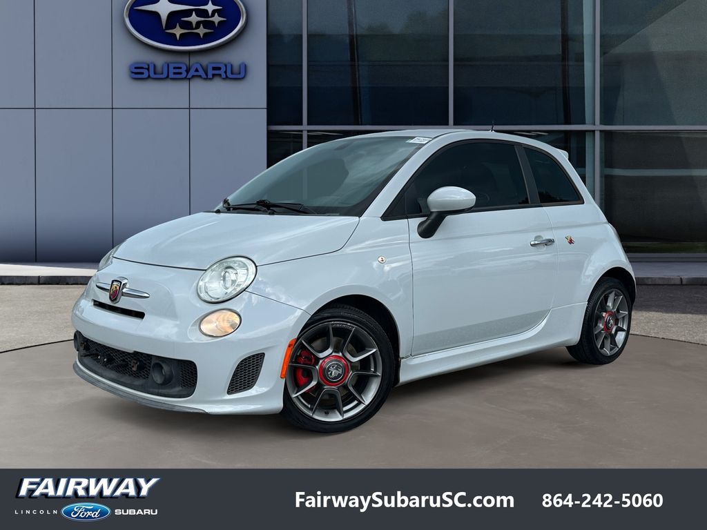 Grigio Cenre 2016 FIAT 500 Hatchback Front-Wheel Drive 5-Speed Manual