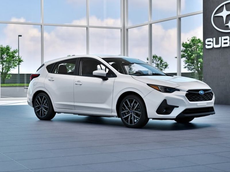 Crystal White Pearl 2026 Subaru Impreza Wagon All-Wheel Drive Continuously Variable Transmission