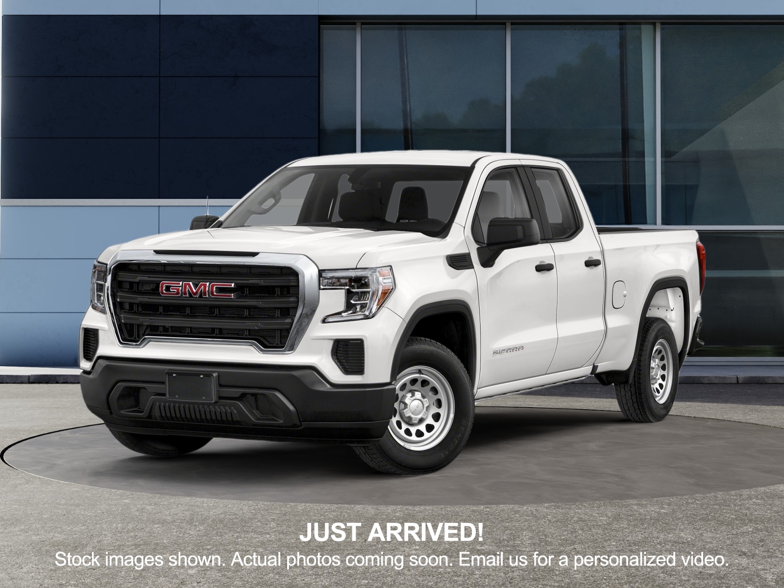 Summit White 2019 GMC Sierra 1500 Pickup Truck Four-Wheel Drive 8-Speed Automatic