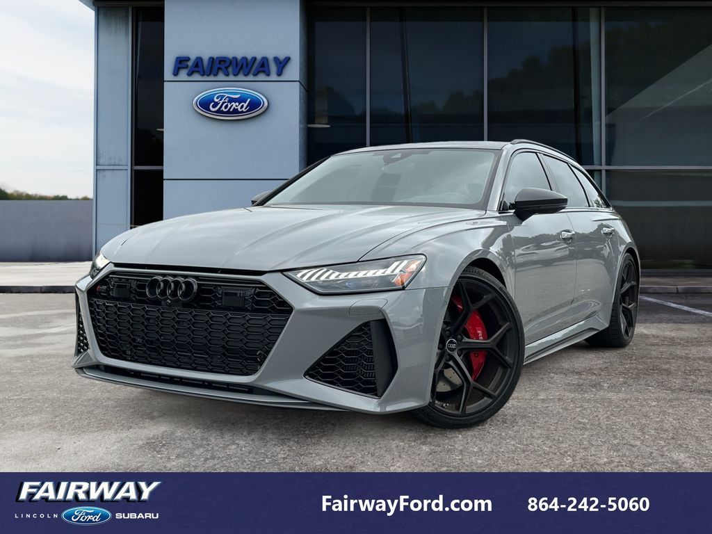 Daytona Gray Pearl Effect 2026 Audi RS 6 Avant 4.0T quattro Performance Wagon All-Wheel Drive 8-Speed Automatic