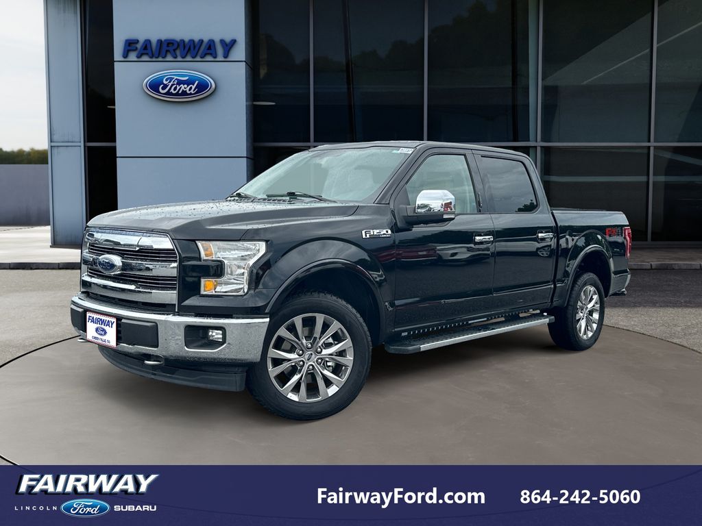 Shadow Black 2017 Ford F-150 Pickup Truck Four-Wheel Drive 6-Speed Automatic