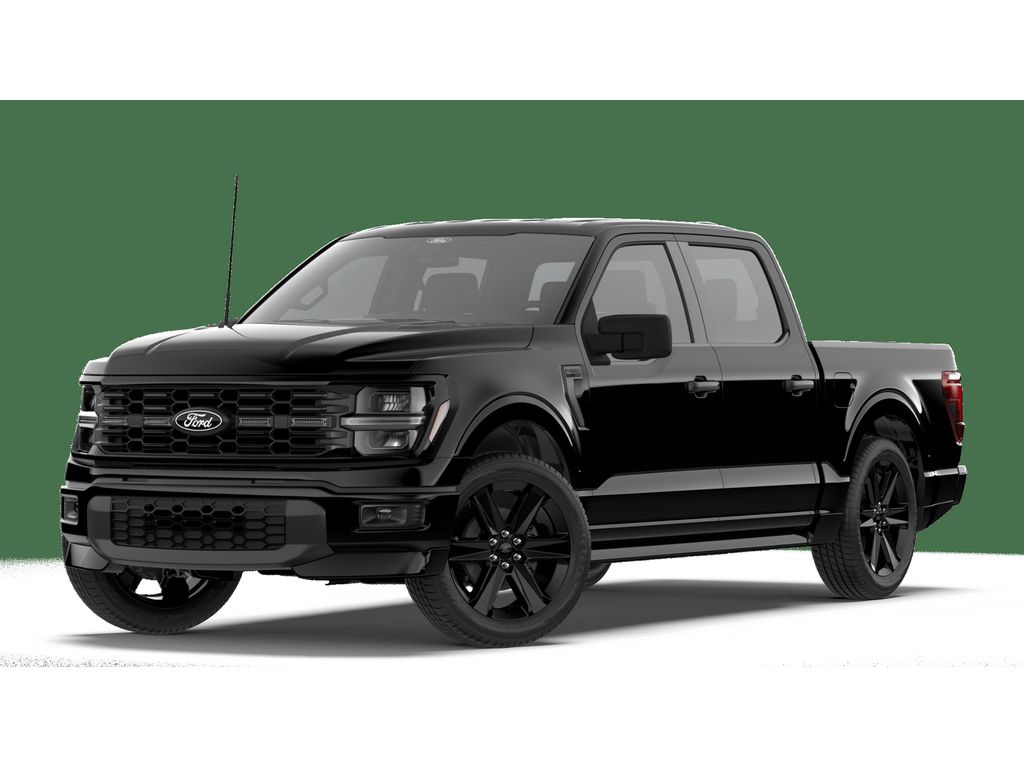 Agate Black Metallic 2026 Ford F-150 Pickup Truck Four-Wheel Drive Automatic