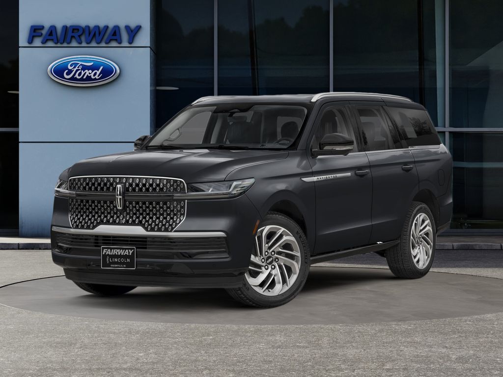Infinite Black Metallic Clearcoat 2026 Lincoln Navigator SUV / Crossover Four-Wheel Drive Automatic