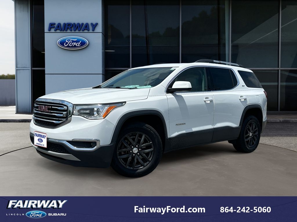 Summit White 2019 GMC Acadia SUV / Crossover Four-Wheel Drive 6-Speed Automatic