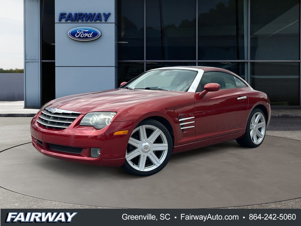 Blaze Red Crystal Pearlcoat 2005 Chrysler Crossfire Convertible Rear-Wheel Drive 5-Speed Automatic