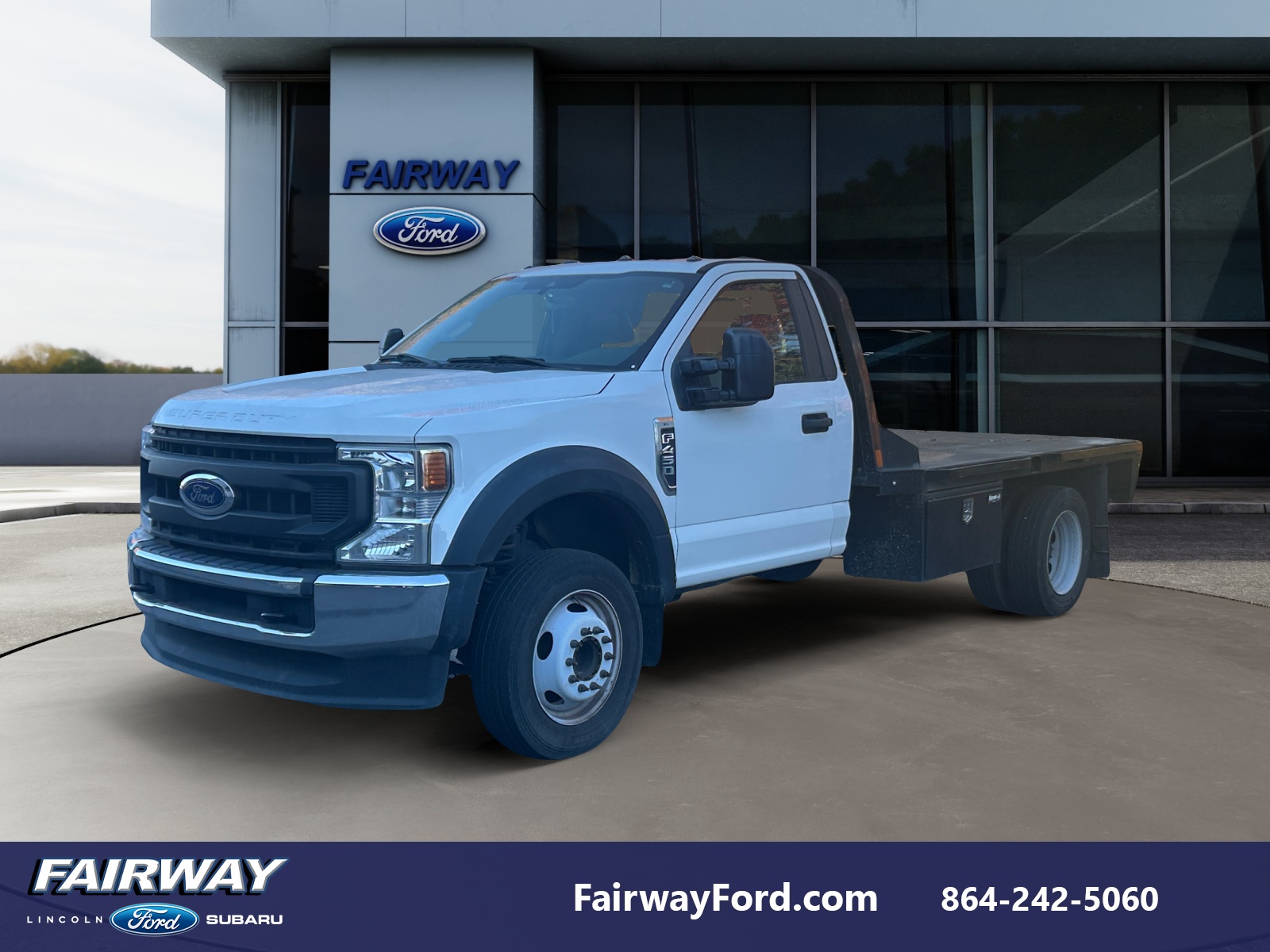 Oxford White 2021 Ford F-450 Super Duty Chassis   Automatic