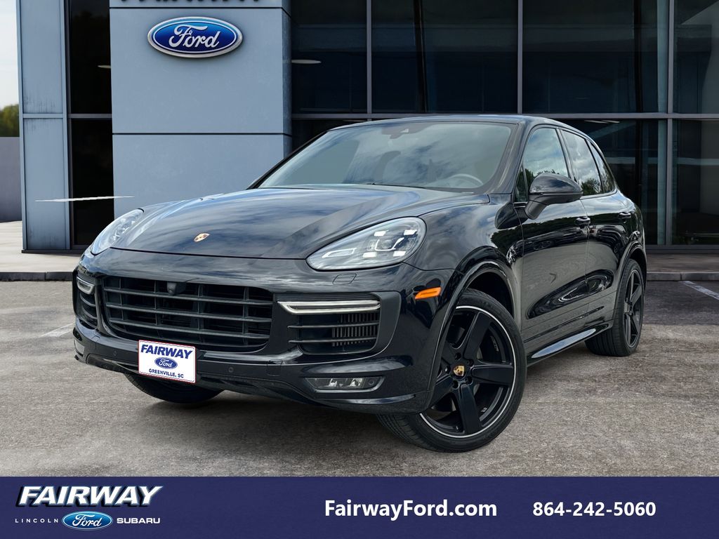 Jet Black Metallic 2017 Porsche Cayenne GTS AWD SUV / Crossover All-Wheel Drive 8-Speed Automatic