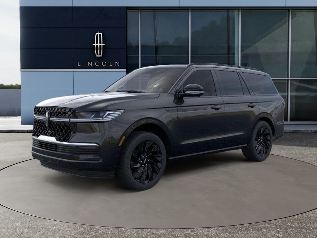 Infinite Black Metallic Clearcoat 2025 Lincoln Navigator SUV / Crossover Four-Wheel Drive Automatic