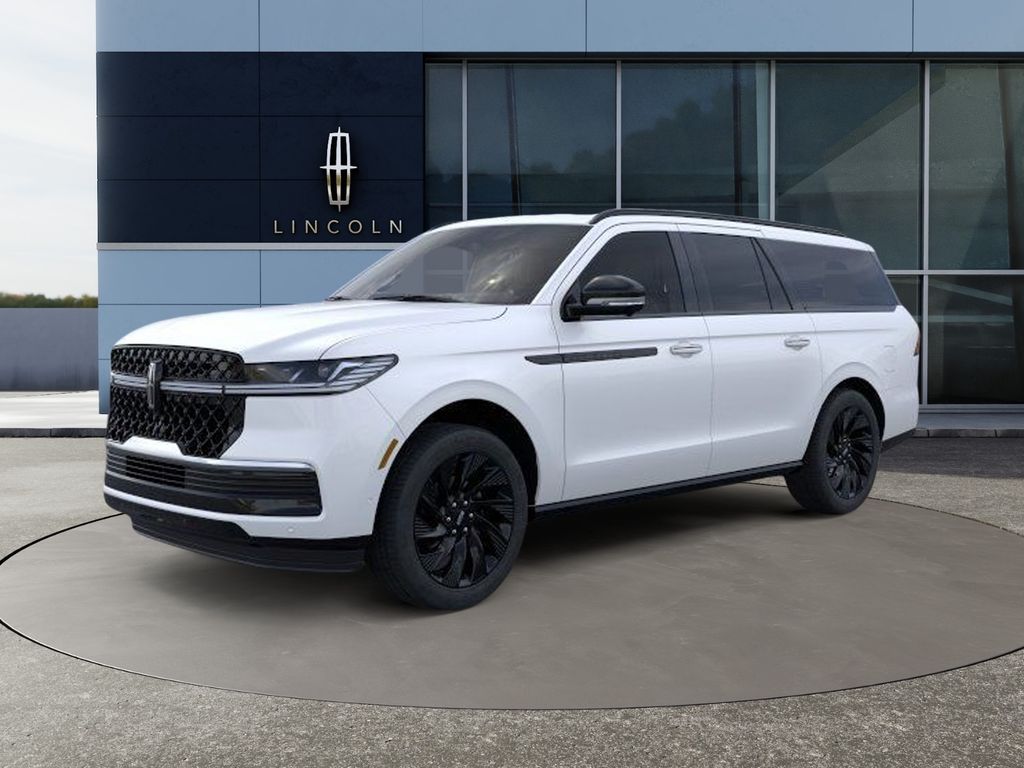 Pristine White Metallic Tri-Coat 2025 Lincoln Navigator SUV / Crossover Four-Wheel Drive Automatic
