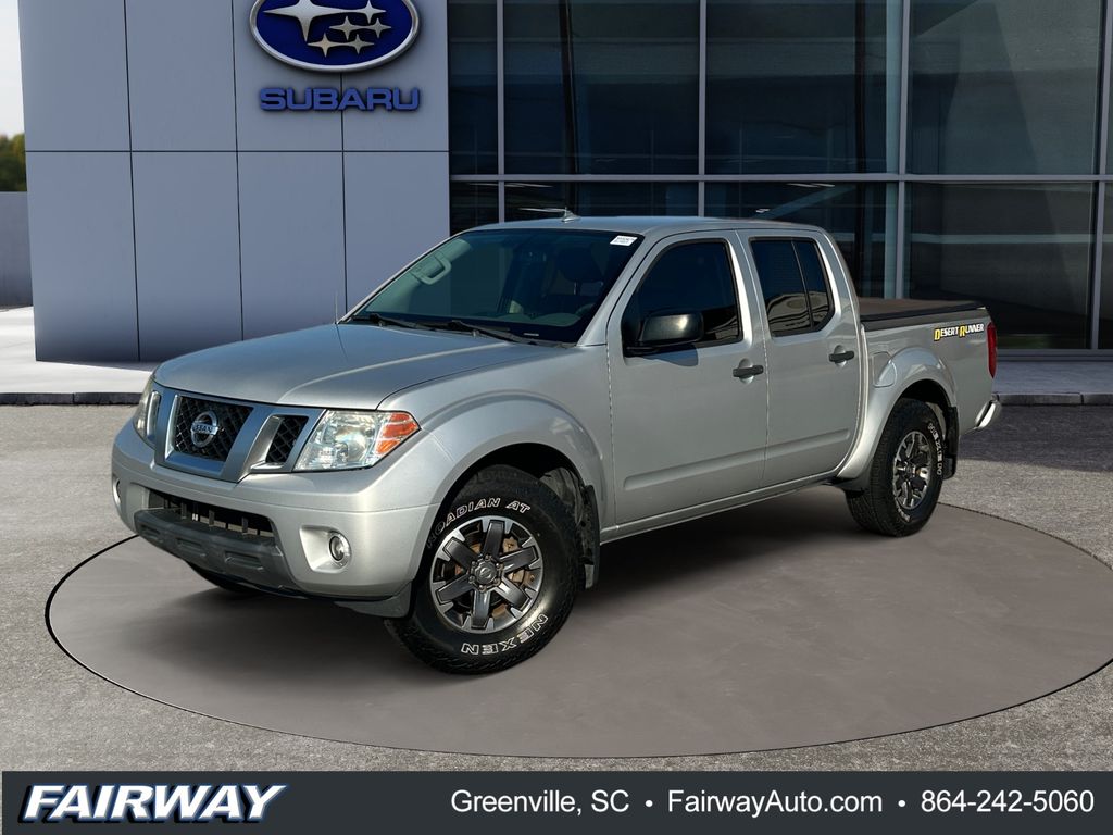 Brilliant Silver 2018 Nissan Frontier Pickup Truck 4X2 5-Speed Automatic