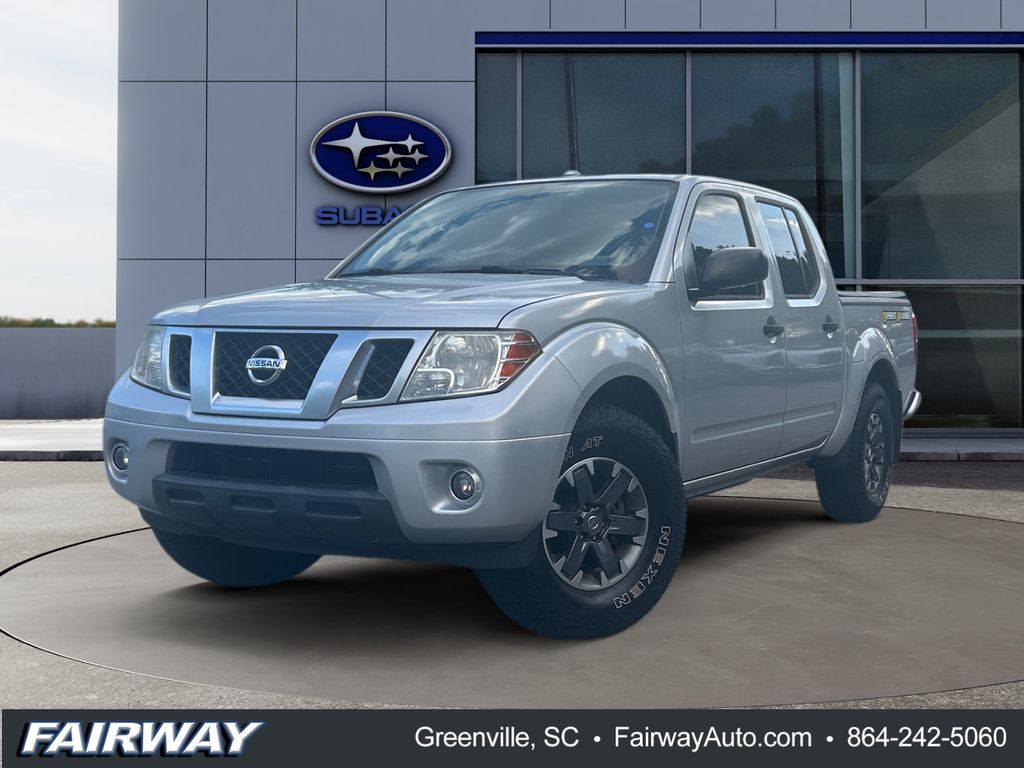 Brilliant Silver 2018 Nissan Frontier Pickup Truck 4X2 5-Speed Automatic