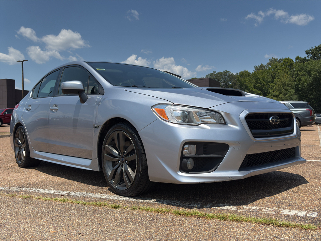 Ice Silver Metallic 2017 Subaru WRX Sedan All-Wheel Drive 8-Speed CVT