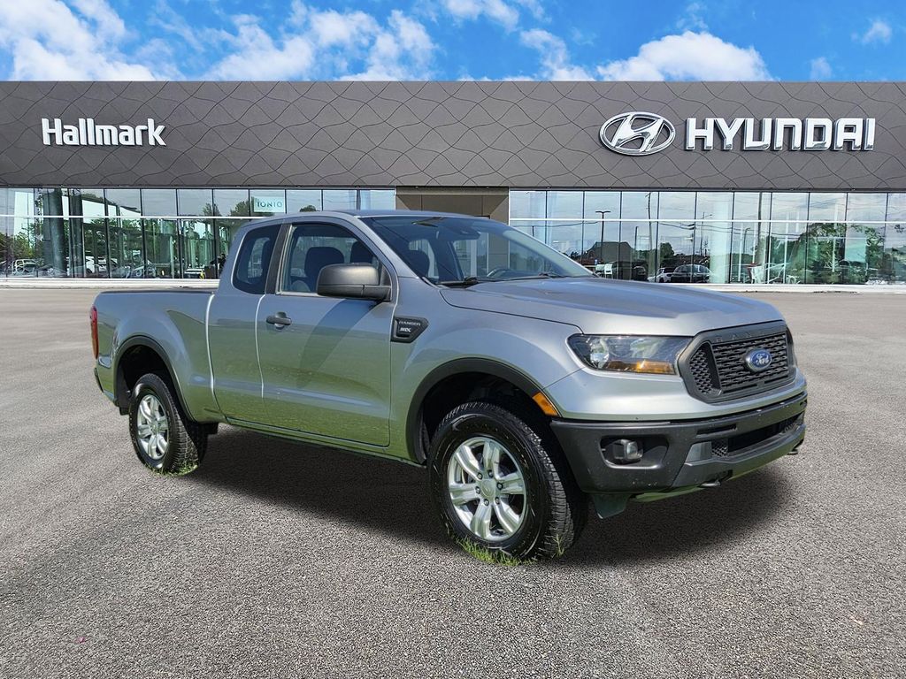 Silver Metallic 2020 Ford Ranger Pickup Truck Four-Wheel Drive Automatic