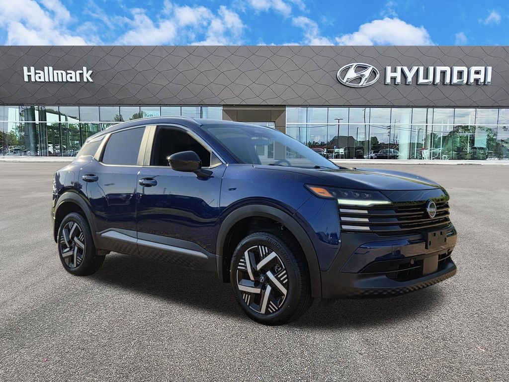 Deep Blue Pearl 2026 Nissan Kicks SUV / Crossover Front-Wheel Drive Continuously Variable Transmission