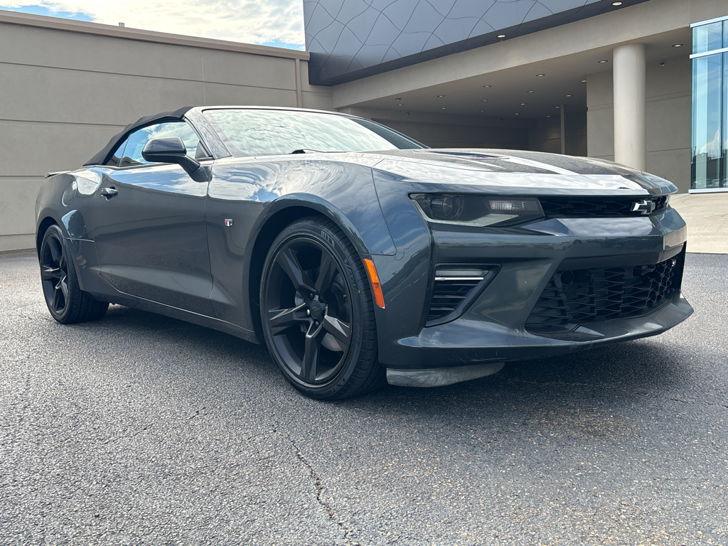 Gray Metallic 2016 Chevrolet Camaro Convertible Rear-Wheel Drive 8-Speed Automatic