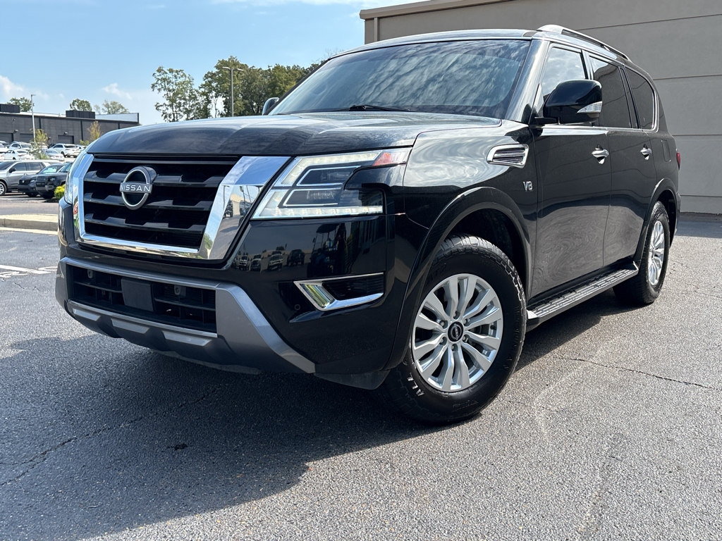 Super Black 2021 Nissan Armada SUV / Crossover 4X2 7-Speed Automatic