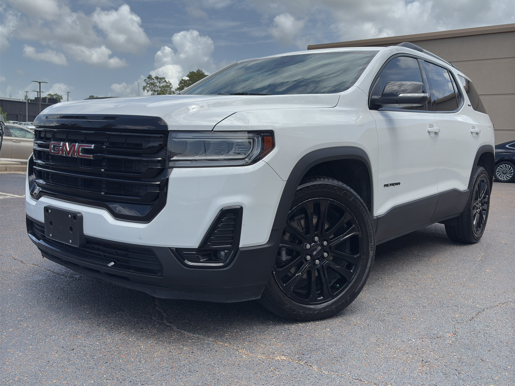 Summit White 2023 GMC Acadia SUV / Crossover Front-Wheel Drive 9-Speed Automatic