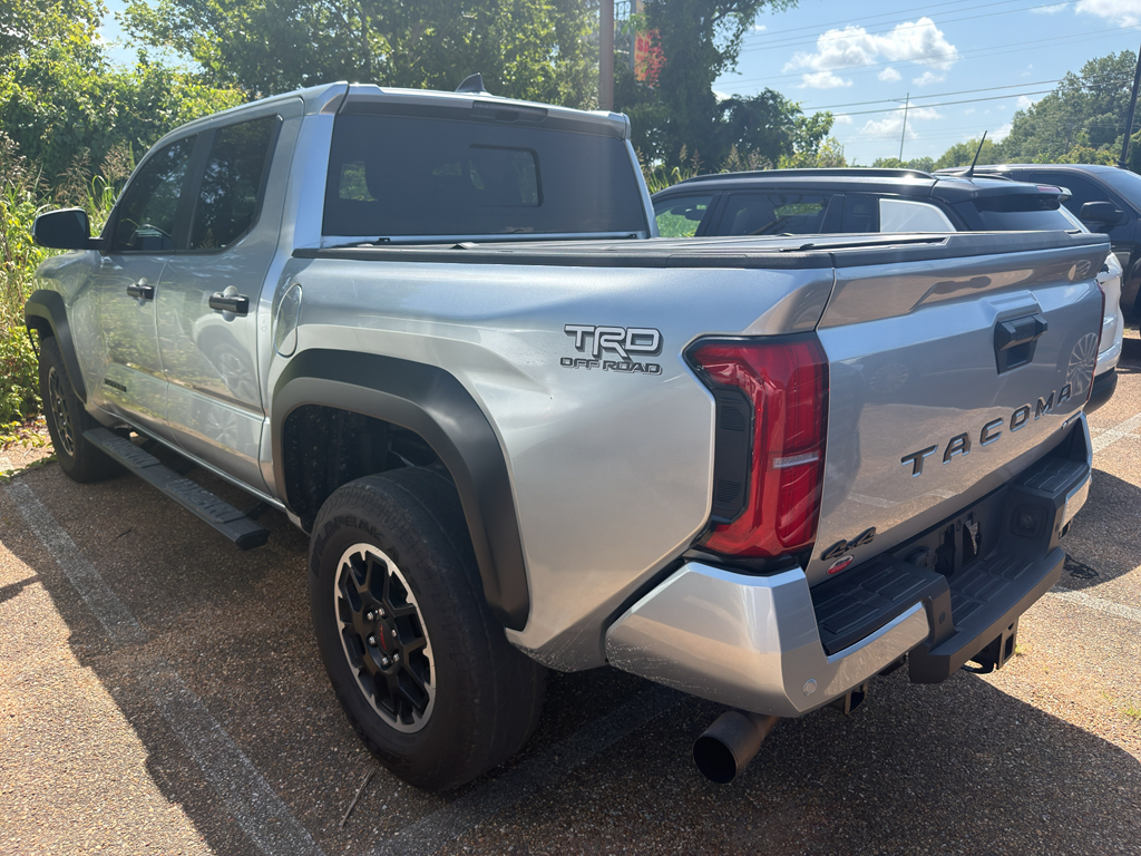 Celestial Silver Metallic 2024 Toyota Tacoma Pickup Truck Four-Wheel Drive 8-Speed Automatic