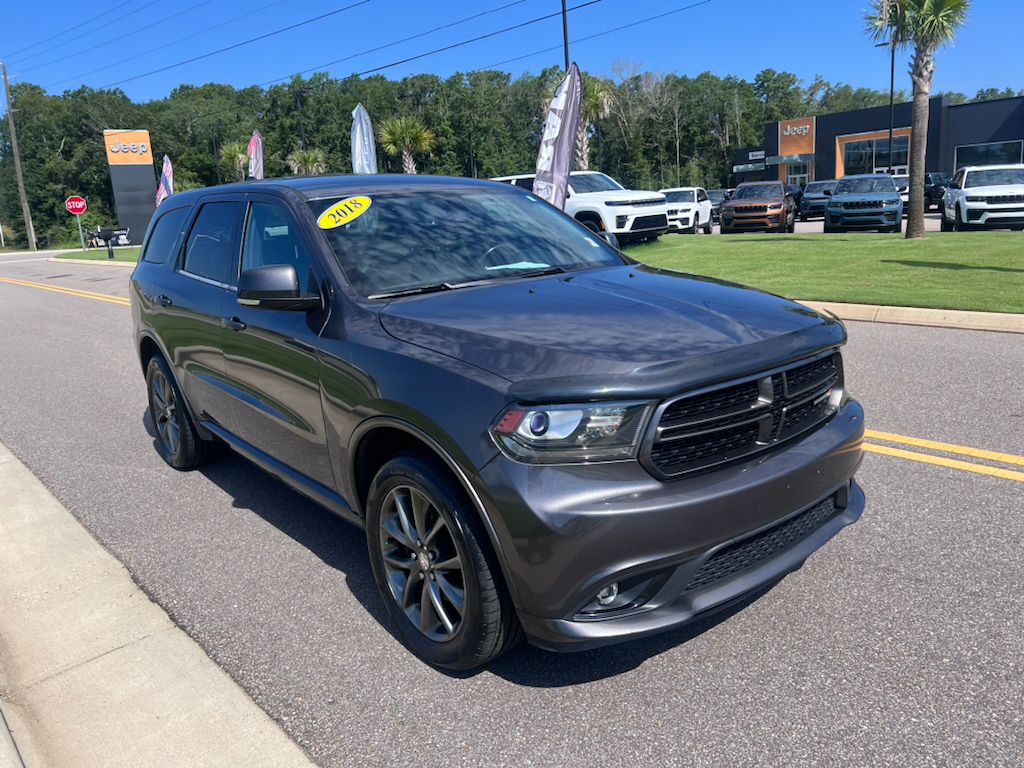 Granite Clearcoat 2018 Dodge Durango SUV / Crossover All-Wheel Drive 8-Speed Automatic
