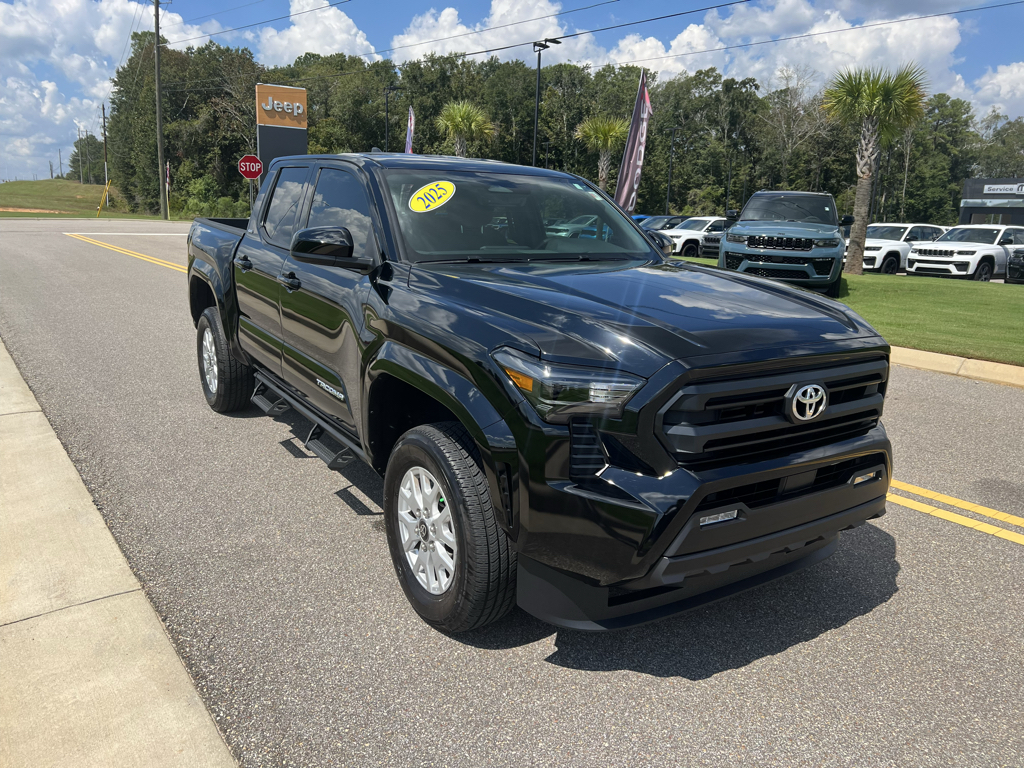 Black 2025 Toyota Tacoma Pickup Truck Four-Wheel Drive 8-Speed Automatic
