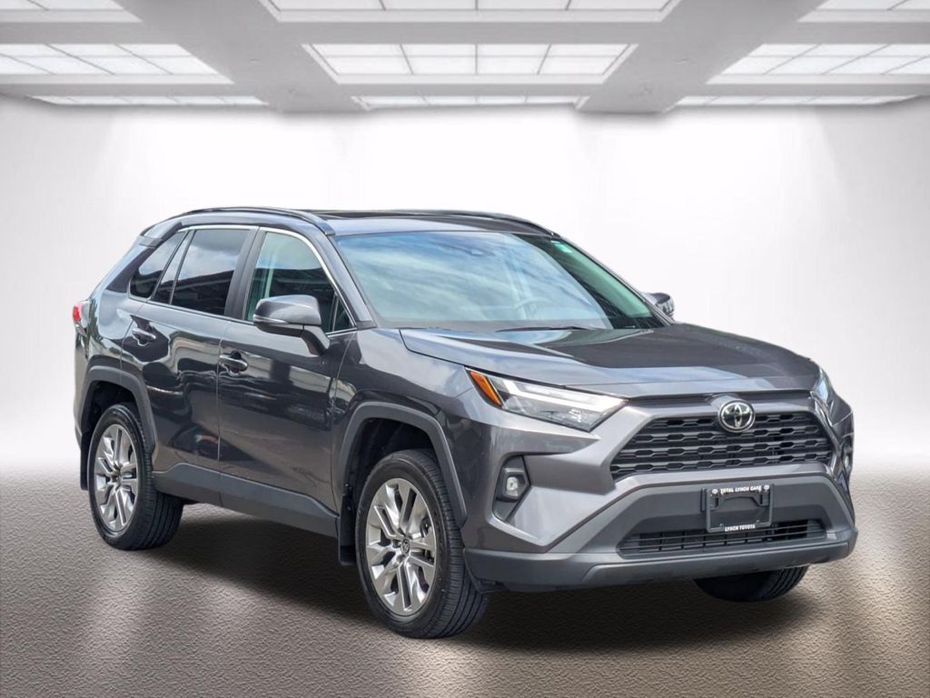 Magnetic Gray Metallic 2024 Toyota RAV4 SUV / Crossover All-Wheel Drive 8-Speed Automatic