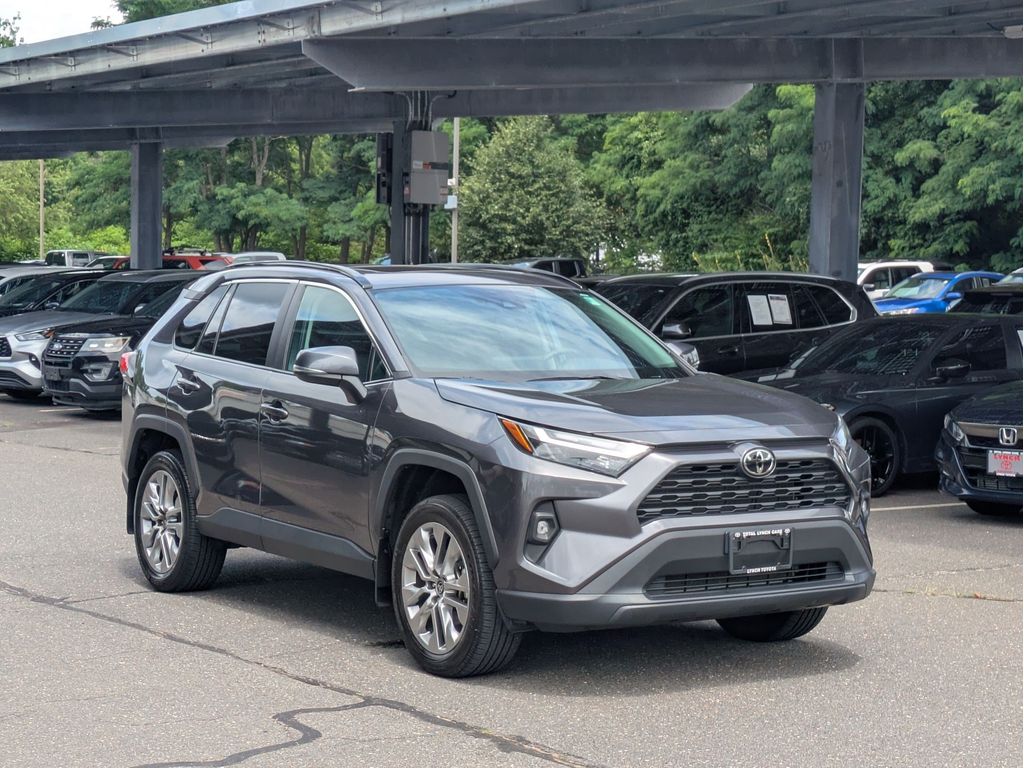 Magnetic Gray Metallic 2024 Toyota RAV4 SUV / Crossover All-Wheel Drive 8-Speed Automatic