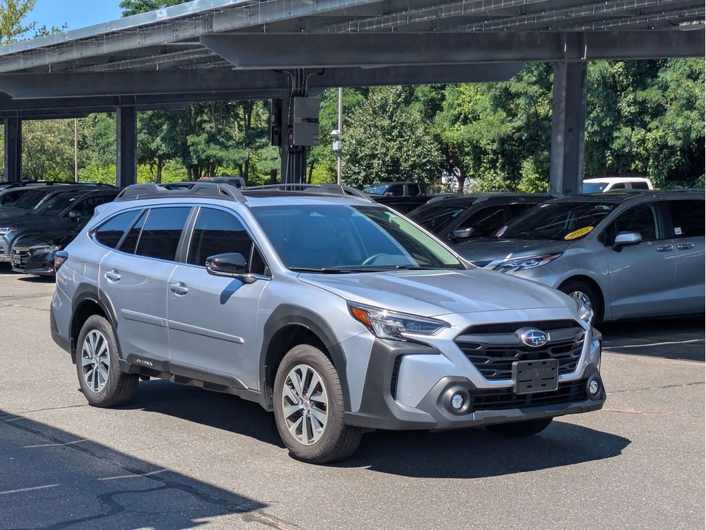 Ice Silver Metallic 2025 Subaru Outback SUV / Crossover All-Wheel Drive 8-Speed CVT