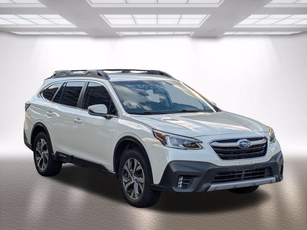 Crystal White Pearl 2022 Subaru Outback SUV / Crossover All-Wheel Drive 8-Speed CVT