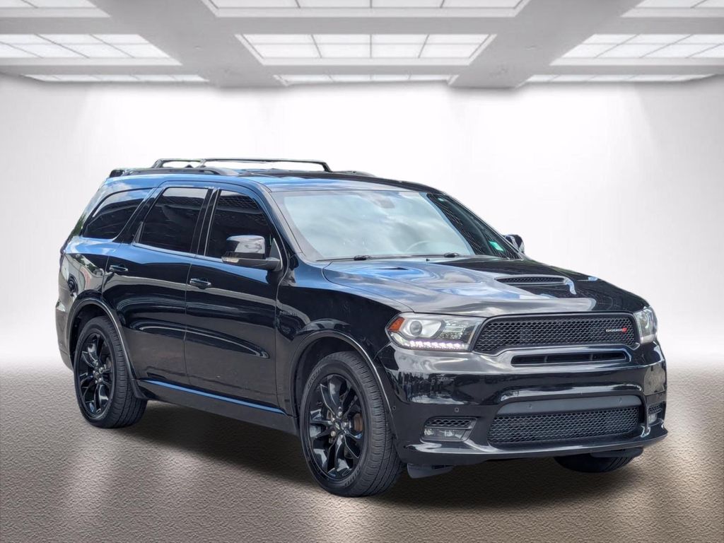DB Black Clearcoat 2020 Dodge Durango SUV / Crossover All-Wheel Drive 8-Speed Automatic