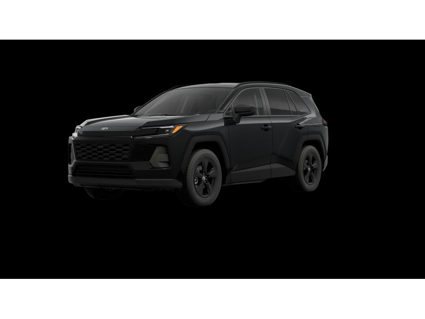 Midnight Black Metallic 2026 Toyota RAV4 LE AWD SUV / Crossover All-Wheel Drive Continuously Variable Transmission