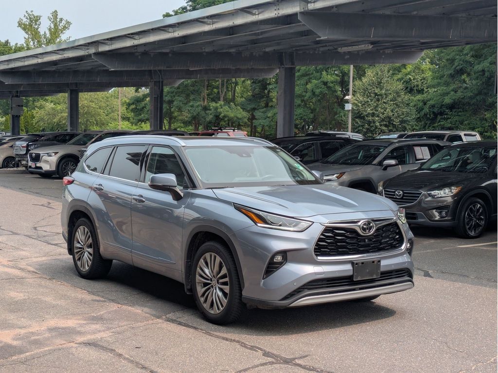 Moon Dust 2021 Toyota Highlander SUV / Crossover All-Wheel Drive 8-Speed Automatic