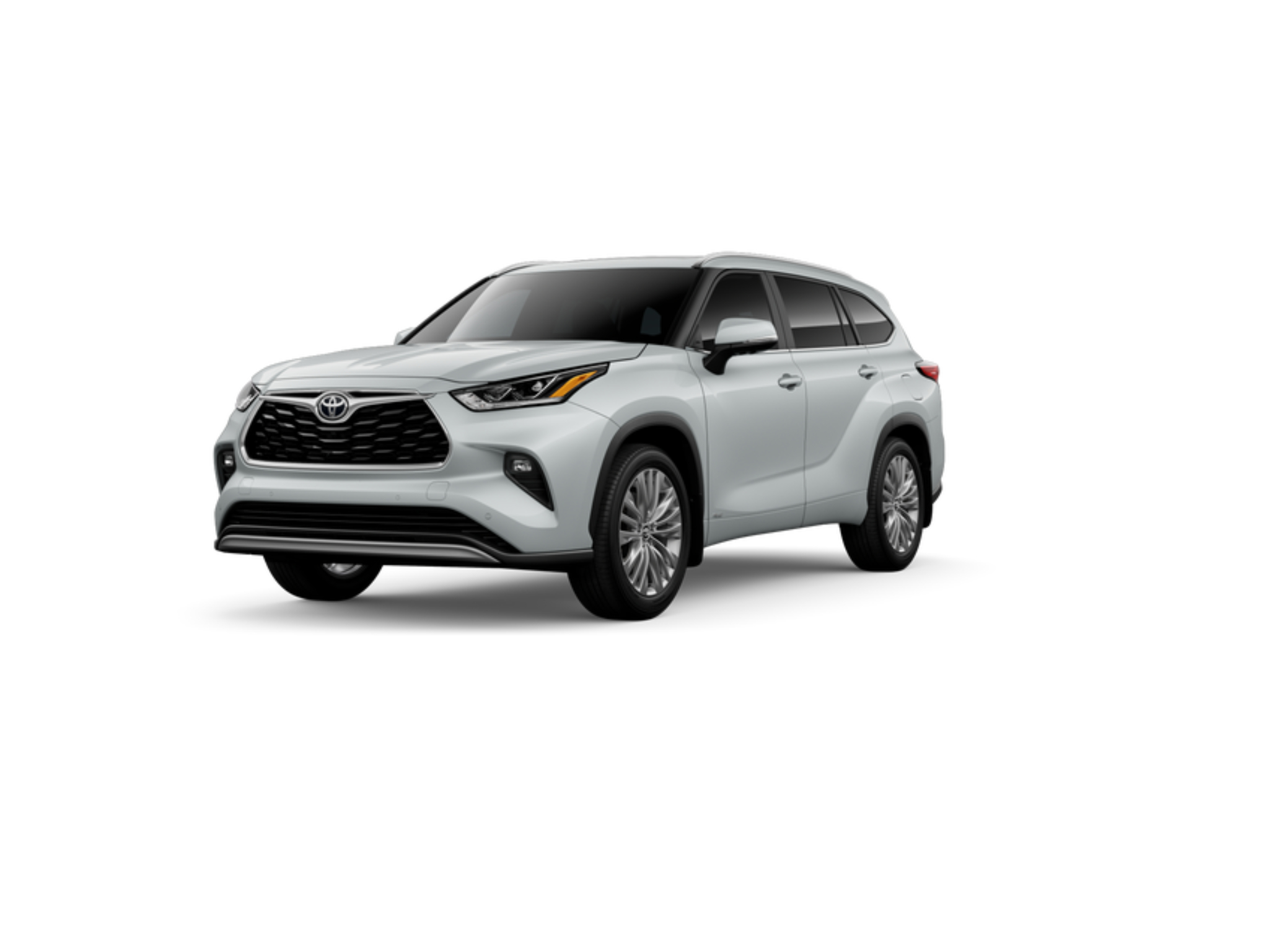 White (Wind Chill Pearl) 2026 Toyota Highlander Hybrid SUV / Crossover All-Wheel Drive Continuously Variable Transmission