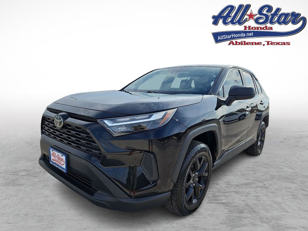 Midnight Black Metallic 2023 Toyota RAV4 LE AWD SUV / Crossover All-Wheel Drive 8-Speed Automatic