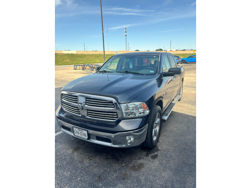Gray (Maximum Steel Metallic Clearcoat) 2016 RAM 1500 Lone Star Crew Cab RWD Pickup Truck 4X2 8-Speed Automatic