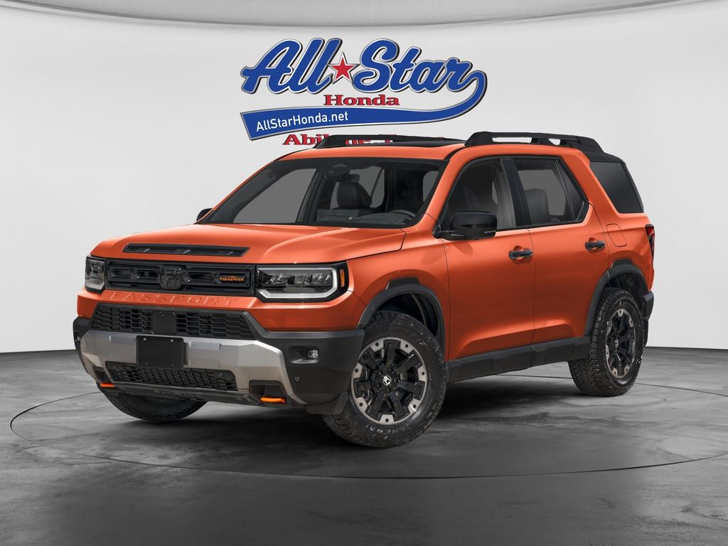 Sunset Orange 2026 Honda Passport TrailSport Elite Blackout AWD SUV / Crossover All-Wheel Drive Automatic