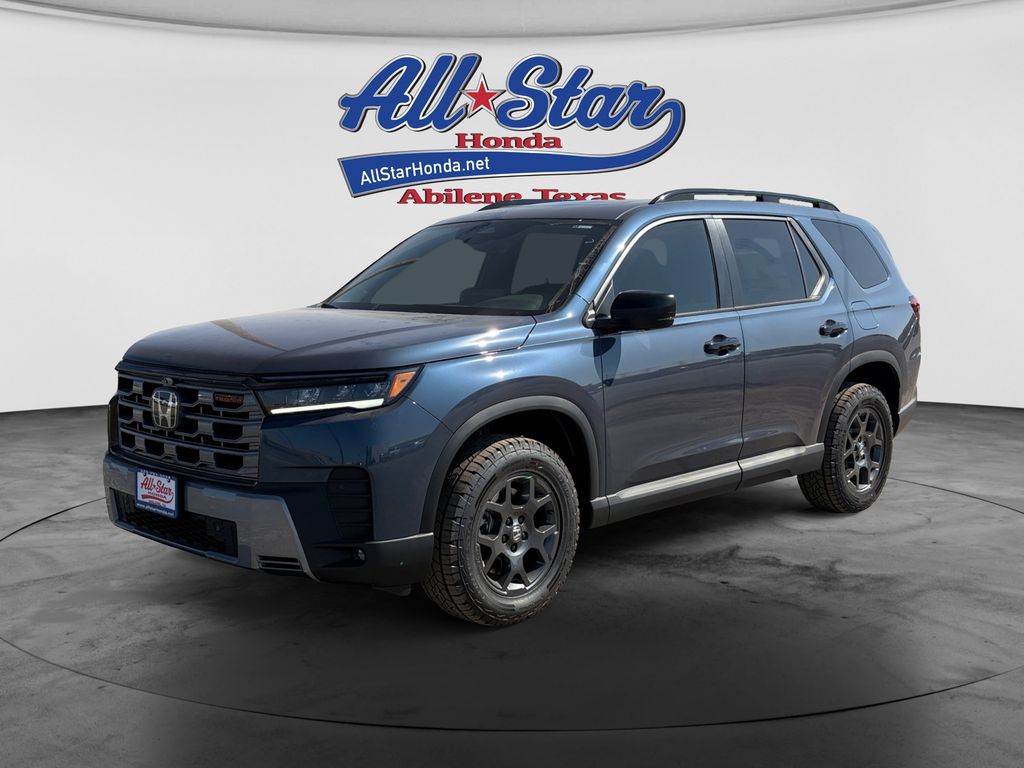 Smoke Blue Pearl 2026 Honda Pilot SUV / Crossover All-Wheel Drive Automatic