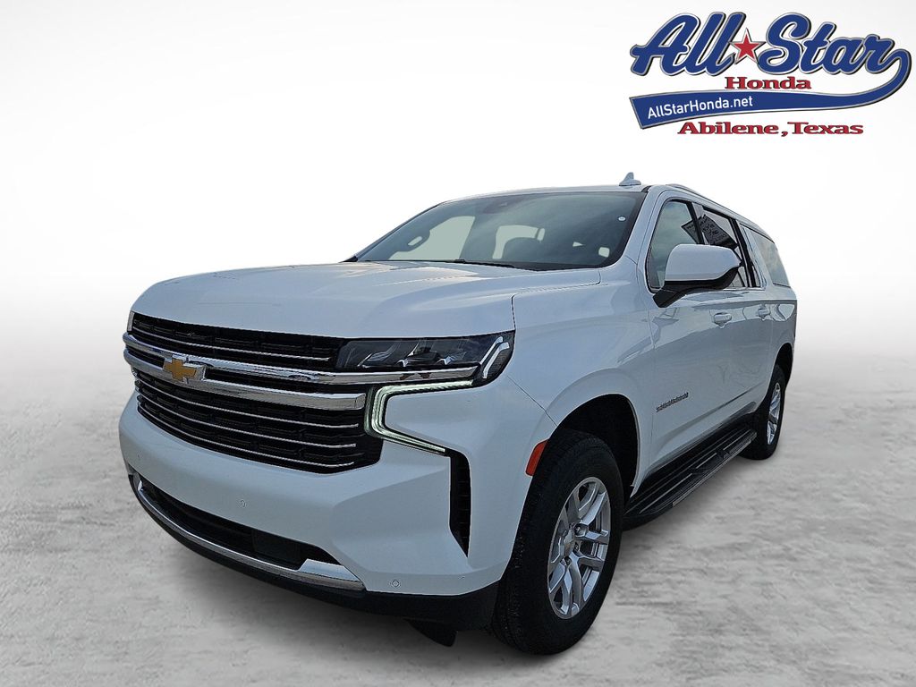 Summit White 2023 Chevrolet Suburban LT RWD SUV / Crossover 4X2 Automatic