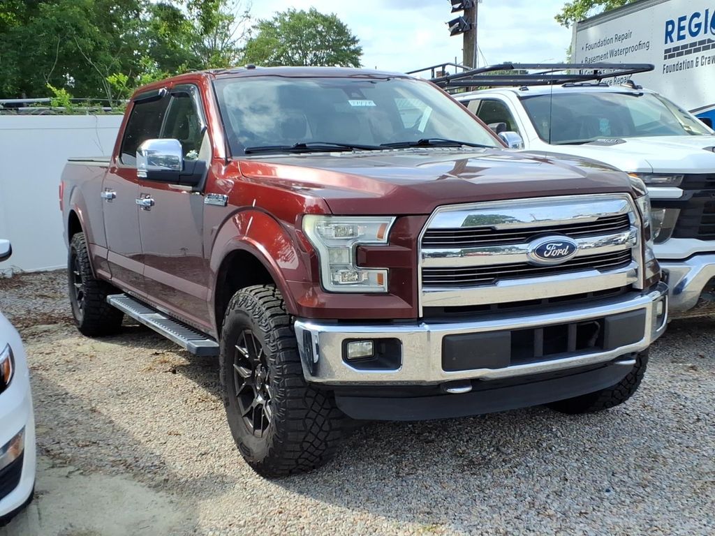Race Red 2016 Ford F-150 Pickup Truck Four-Wheel Drive 6-Speed Automatic