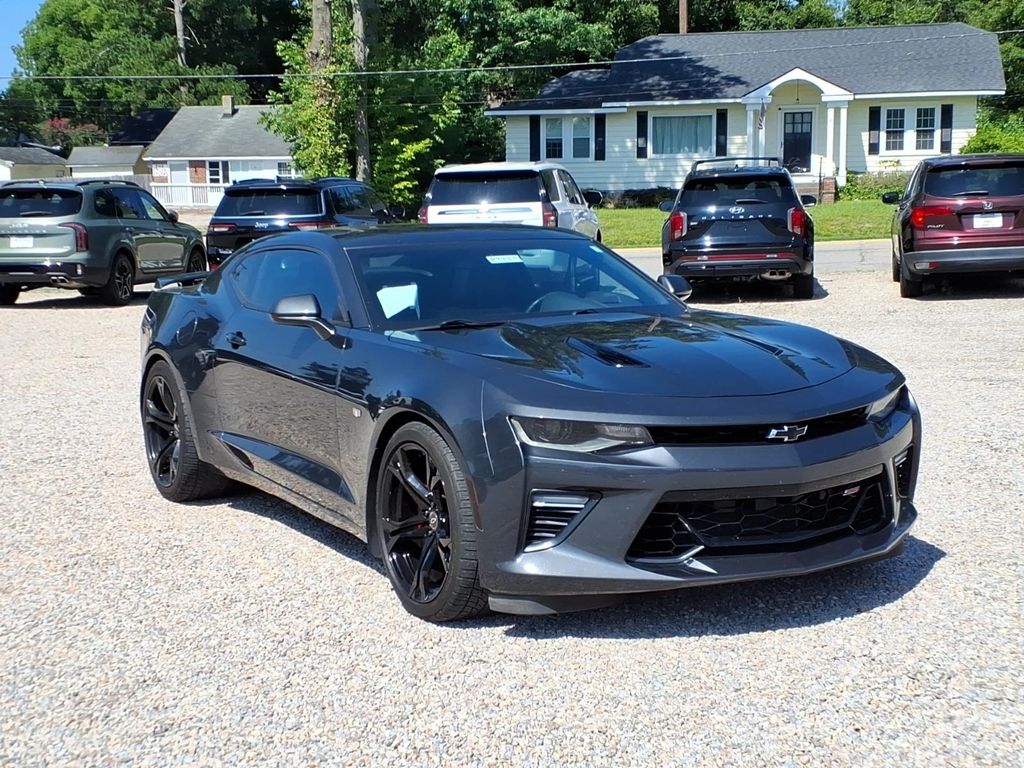 Nightfall Gray Metallic 2017 Chevrolet Camaro Coupe Rear-Wheel Drive 8-Speed Automatic