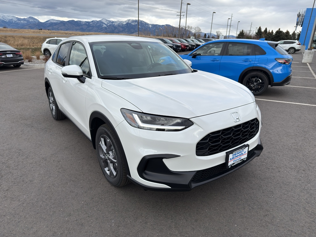 Platinum White Pearl 2026 Honda HR-V LX AWD SUV / Crossover All-Wheel Drive Continuously Variable Transmission