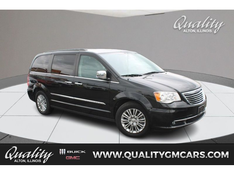 Brilliant Black Crystal Pearlcoat 2016 Chrysler Town & Country Anniversary Edition FWD Minivan Front-Wheel Drive 6-Speed Automatic
