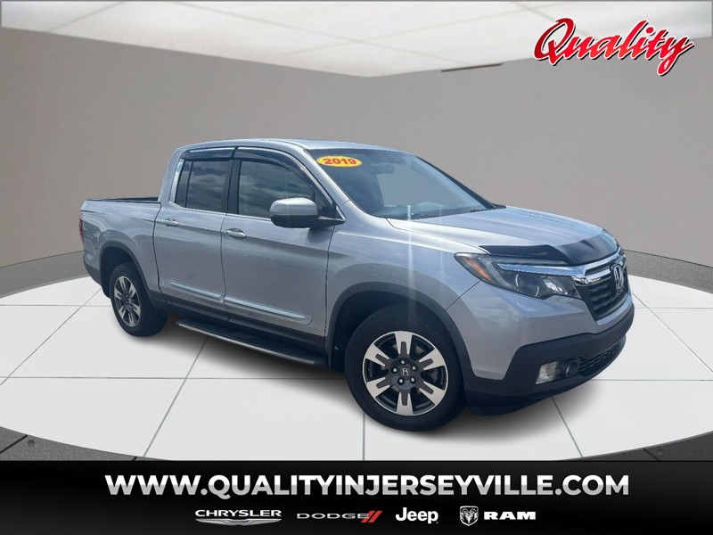 Lunar Silver Metallic 2019 Honda Ridgeline RTL AWD Pickup Truck All-Wheel Drive 6-Speed Automatic