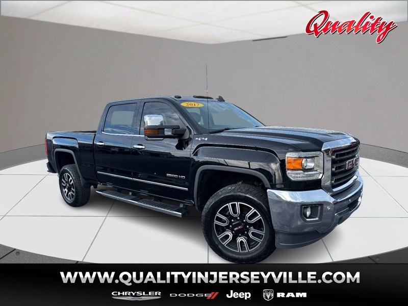 Onyx Black 2017 GMC Sierra 2500HD Pickup Truck Four-Wheel Drive 6-Speed Automatic