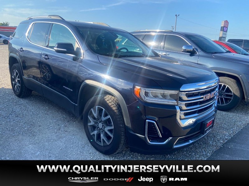 Midnight Blue Metallic 2021 GMC Acadia SUV / Crossover Four-Wheel Drive 9-Speed Automatic