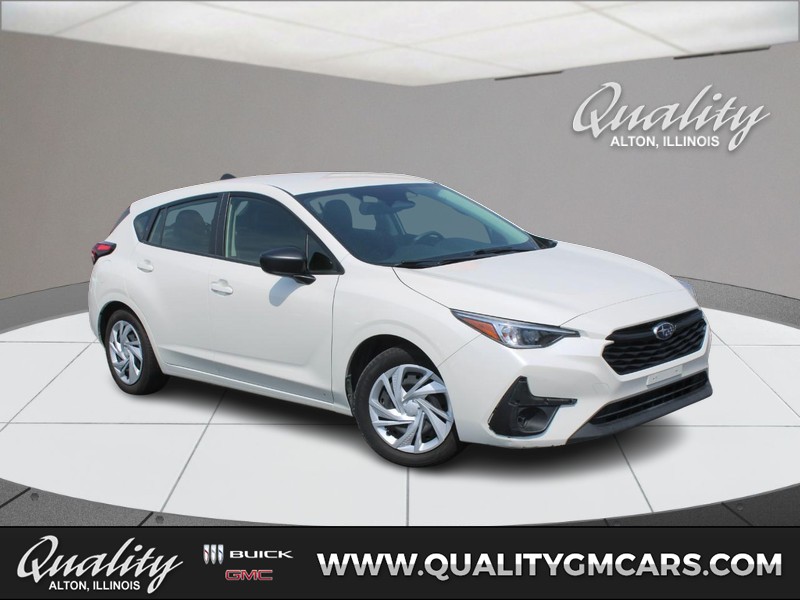 Crystal White Pearl 2024 Subaru Impreza Wagon All-Wheel Drive Continuously Variable Transmission