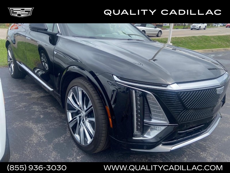 Stellar Black Metallic 2025 Cadillac LYRIQ Luxury 3 AWD SUV / Crossover All-Wheel Drive Automatic