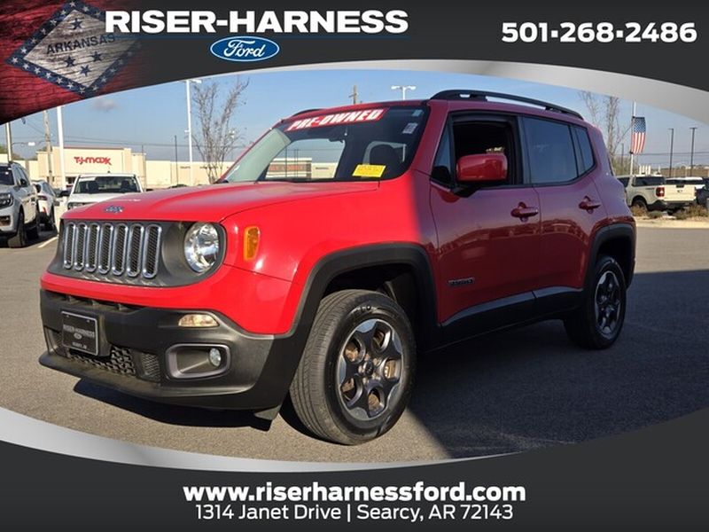 Colorado Red 2015 Jeep Renegade Latitude 4WD SUV / Crossover Four-Wheel Drive 6-Speed Manual