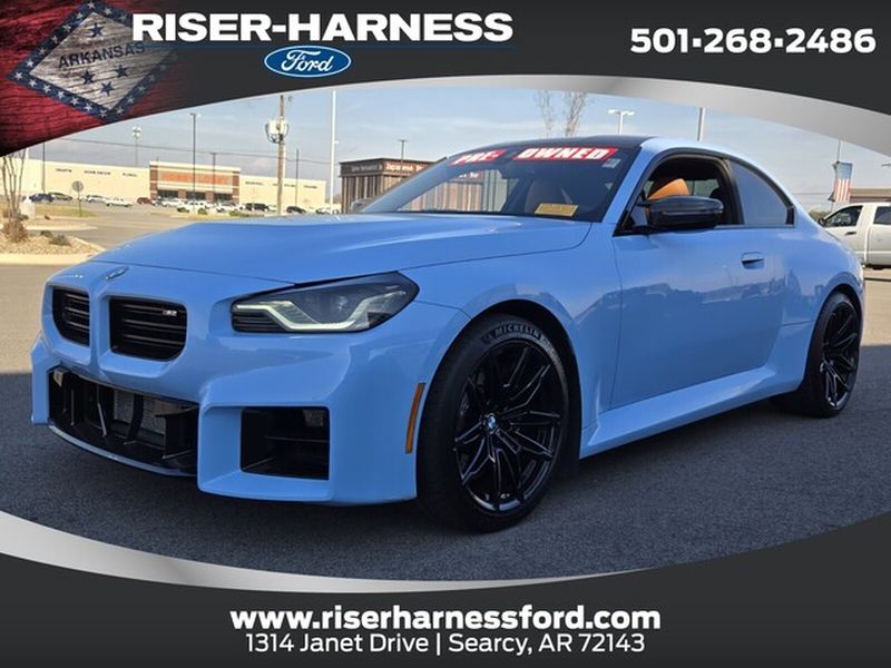 Zandvoort Blue 2024 BMW M2 RWD Coupe Rear-Wheel Drive 8-Speed Automatic