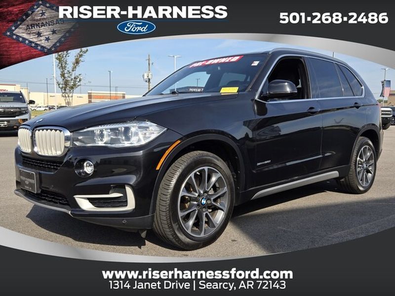 Black Sapphire Metallic 2018 BMW X5 sDrive35i RWD SUV / Crossover Rear-Wheel Drive 8-Speed Automatic