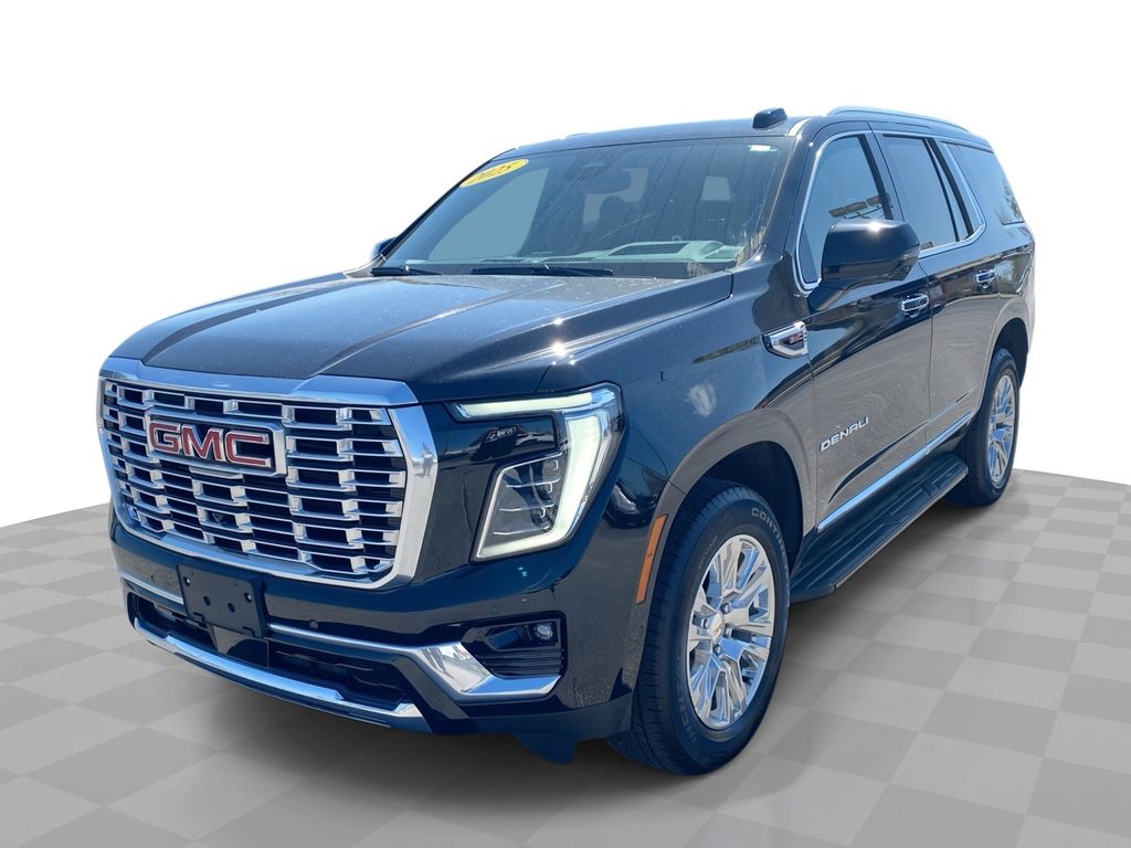 Onyx Black 2025 GMC Yukon Denali 4WD SUV / Crossover Four-Wheel Drive Automatic